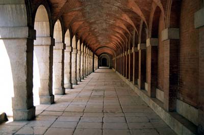 Royal Palace of Aranjuez, Colonnade, Spain